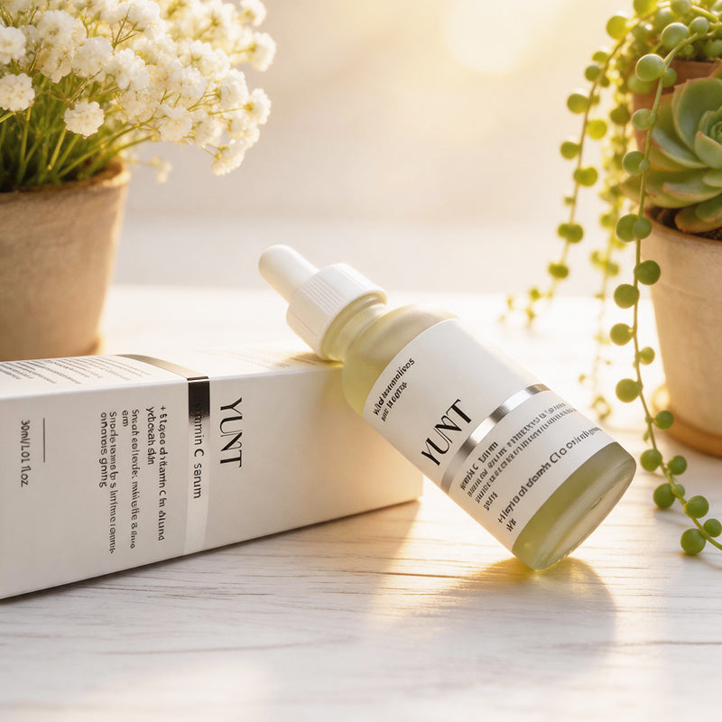 YUNT Vitamin C serum,Multi-dimensional brightening, reducing dullness,Hyaluronic Acid and Retinol, Improves Elasticity, Heals Dryskin