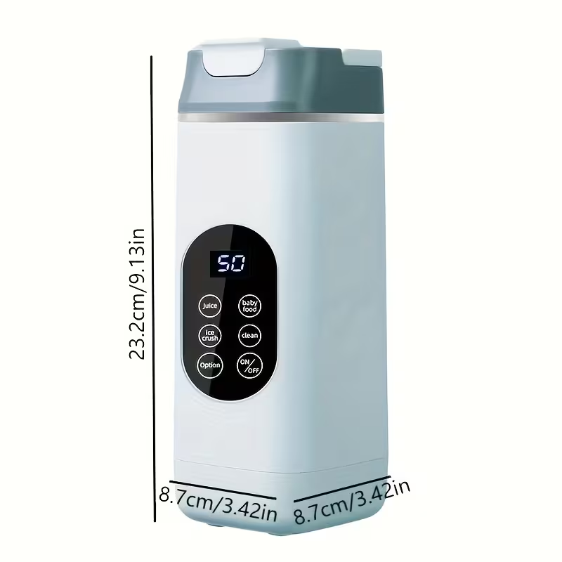 Powerful Blender: Crush Ice, Make Smoothies & Baby Food | Adjustable Speeds & Keep Cool-Your Ultimate Kitchen Multi-Tasker!