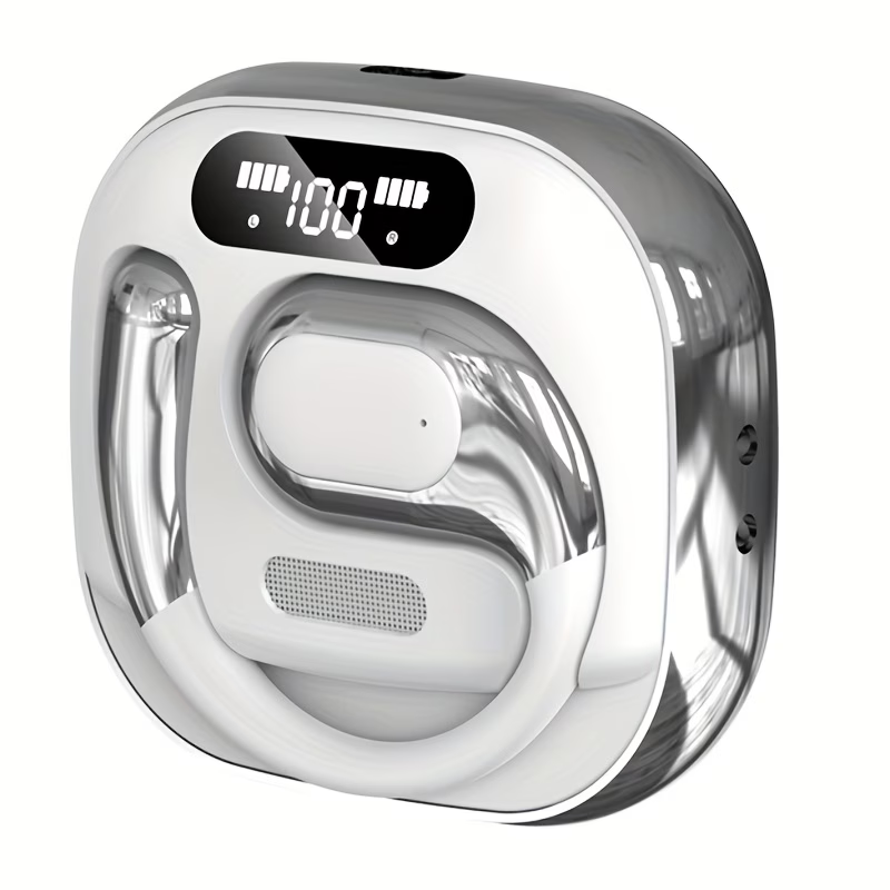 AI Real-Time Translation Earbuds Noise Cancelling & Charging Case, Smart Translator for Smartphones - Compatible, -C Charging, Ideal for Travel, Business & Meetings