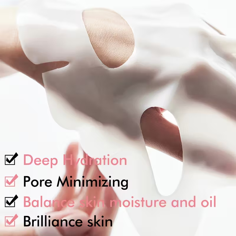 15pcs Set of Bio-Collagen Strong Moisturizing Masks, Deeply Hydrates The Skin, Making The Face More Hydrated, Delicate, And Bright. Rich in Bio-Collagen, It Helps to Say Goodbye to Dry, Dull, And Sagging Skin