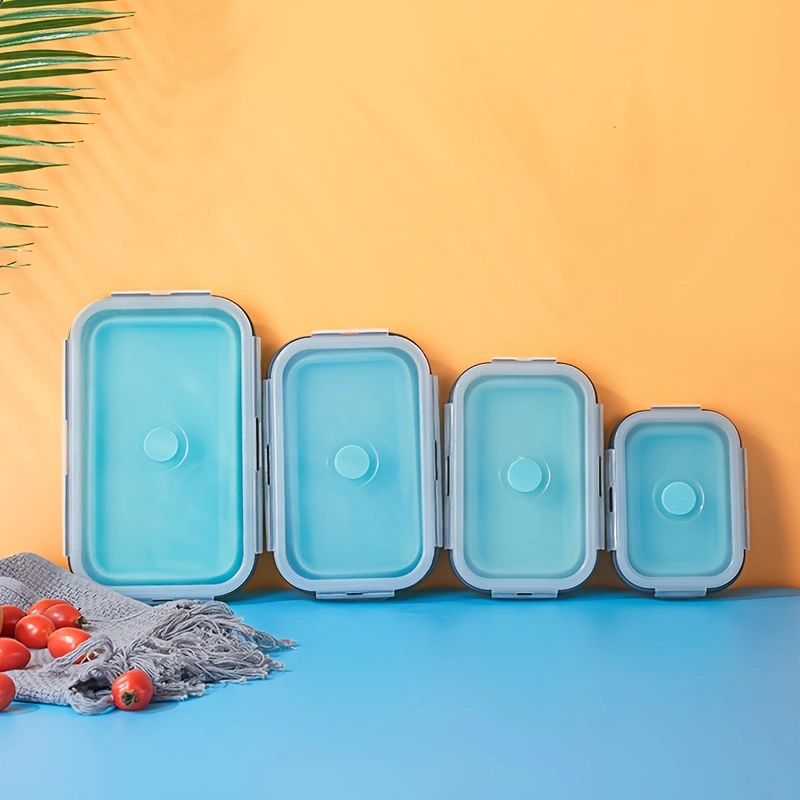 4-piece rectangular bento box set