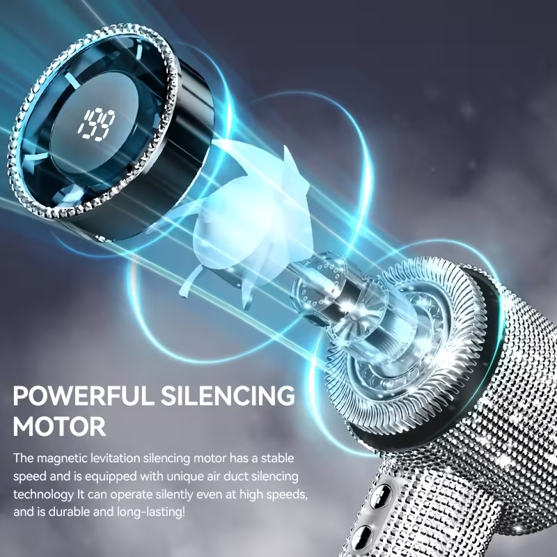Handheld Mini Fan with Diamond Pattern - USB Rechargeable, Long-Lasting Battery, Elegant Design for Personal Use, Portable Fan, Stylish Accessory, Durable Construction