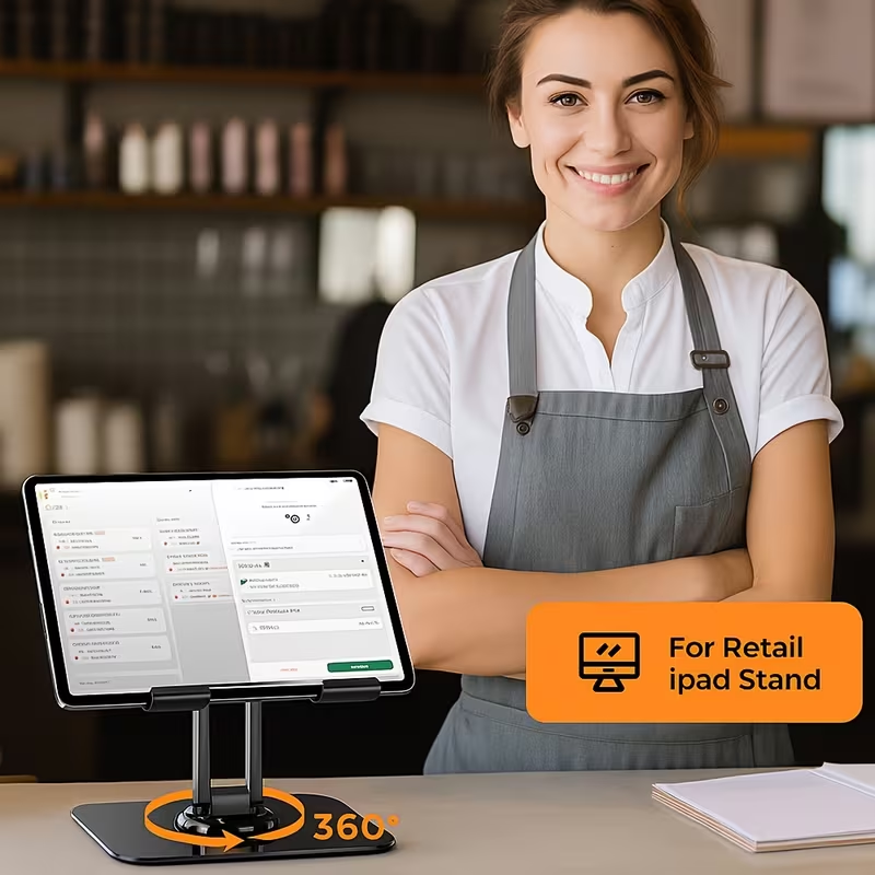 Brand New Tablet Stand, Rotating Holder, Compatible with Ipads And Phones, Multifunctional And Adjustable