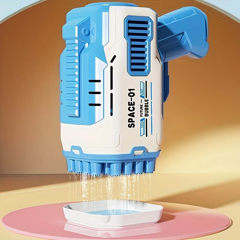 Boys And Girls Handheld Bubble Machine Outdoor Sports Play Blowing Bubbles Toy, Without Bubble Liquid, Without Battery, Holiday Gift