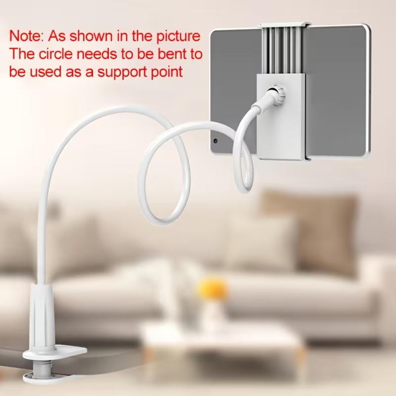 Make Sure to Verify The Necessary Dimensions Prior to Buying And Order with Caution. This Is a 360° Rotating Holder for Tablets And Phones, Featuring a Spiral Base, Designed for Convenience at Your Bedside