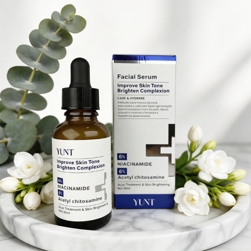 YUNT Nicotinamide Brightening Essence Instant Lifting And Firming. Hyaluronic Acid Nicotinamide Essence, Skincare, Antioxidant for Puffiness, Dark Circles, And Wrinkles, Visibly Dark Circles, Wrinkles, And Signs of Aging, Deep Hydration in 5 Seconds