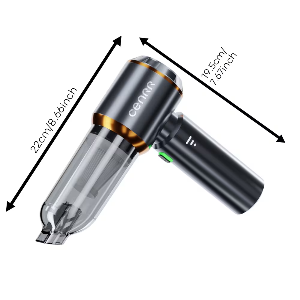 160000PA Car Vacuum Cleaner Portable Cordless Vacuum Cleaner Handheld Wireless Strong Suction Car Cleaner Cleaning Machine Mini Vacuum Cleaner Extractor Vacuum Car Deatiling