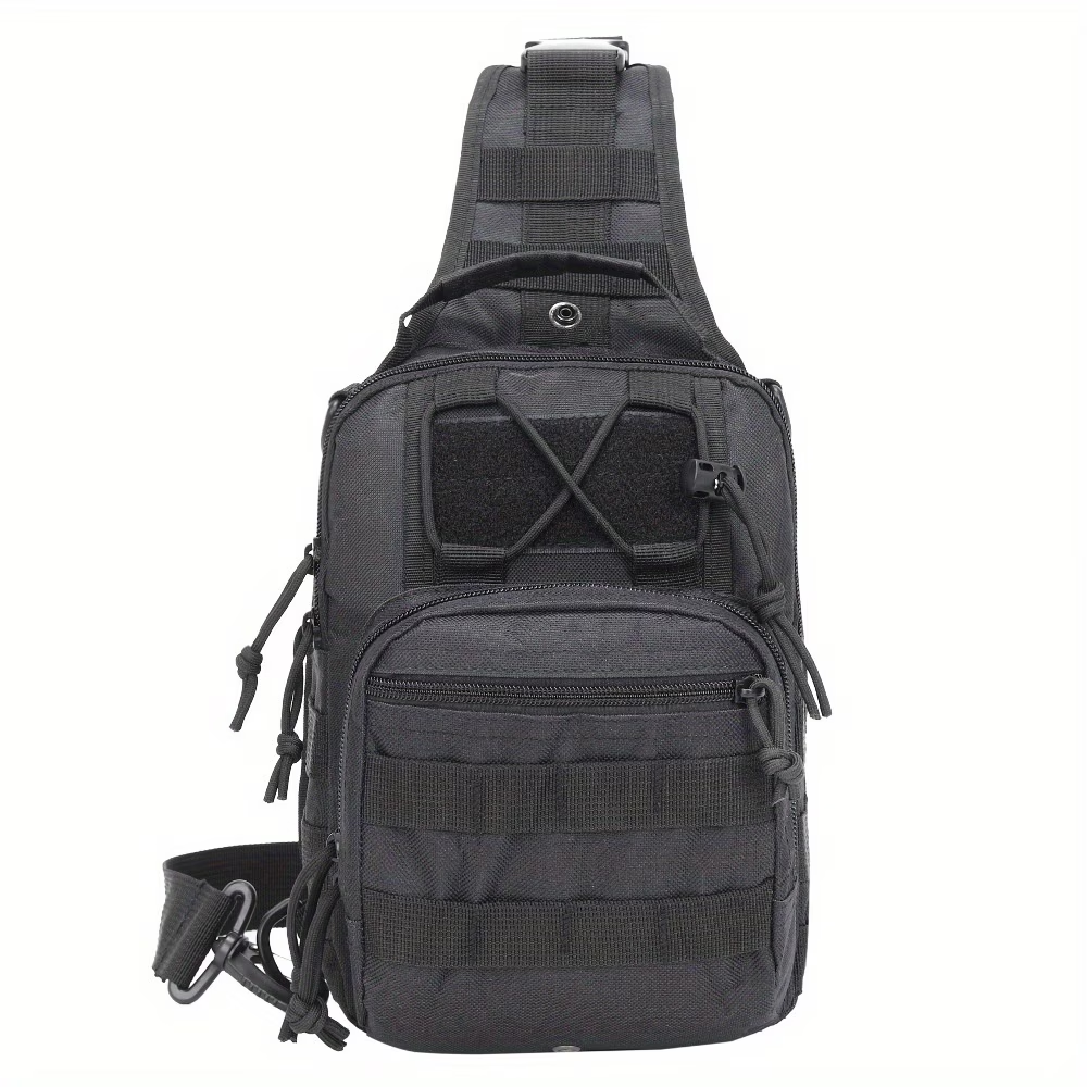 Outdoor Sports Men's Chest Bag, Crossbody/Handheld Multi-functional Tactical Small Chest Bag, Unisex