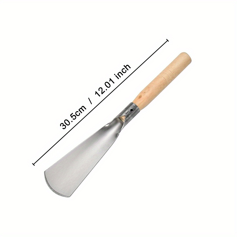 Stainless steel flat shovel, gardening tools