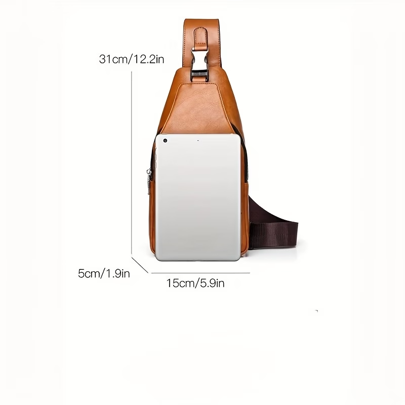 New Fashion Crossbody Bag Large Capacity Vintage Messenger Shoulder Bag