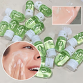 [Makeup Remover Oil, 20pcs] Dark Green Refreshing Makeup Remover Oil, 20pcs - Quickly Removes Makeup, Nourishes And Moisturizes Without Drying, Gentle Formula That Is Non-Irritating, Easily Removes Heavy Makeup Without Residue.