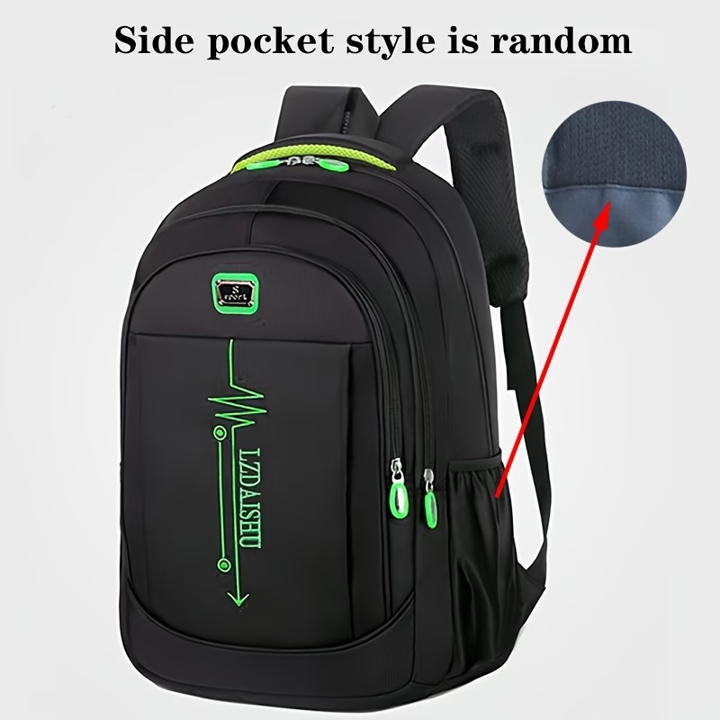 Spring New Style Men'S Casual Business Travel Backpack, Large Capacity School Bag for Women, Laptop Bag for Men [Zipper Pull Direction