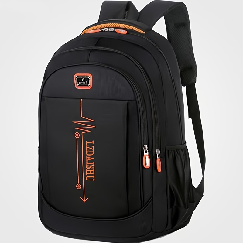 Spring New Style Men'S Casual Business Travel Backpack, Large Capacity School Bag for Women, Laptop Bag for Men [Zipper Pull Direction