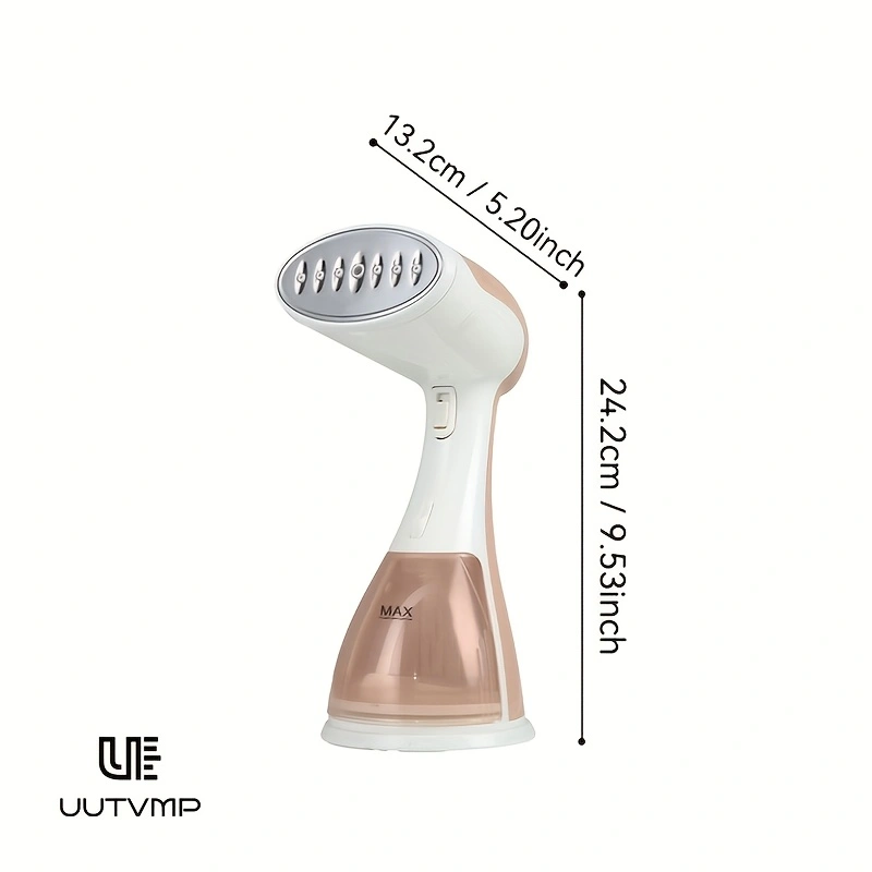 Large Capacity Handheld Garment Steamer | Powerful Steam Iron, 300ML Water Tank, 20s Fast Preheat, Quick Wrinkle Removal, Portable Mini Steamer for All Fabric Clothes