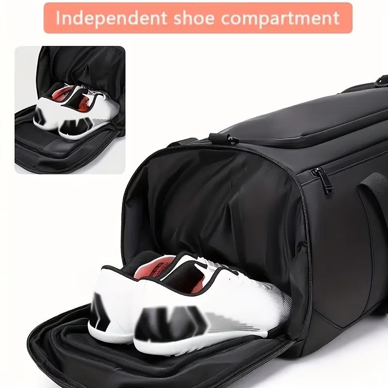New Large Capacity Travel Tote Bag, Big Handbag, Men'S Hand-Twist Bag, Portable Overnight Luggage Bag, Unisex Sports Fitness Bag, Spacious Interior And Stylish Design, Suitable for Gym, Sports, And Outdoor Adventures - Casual Style
