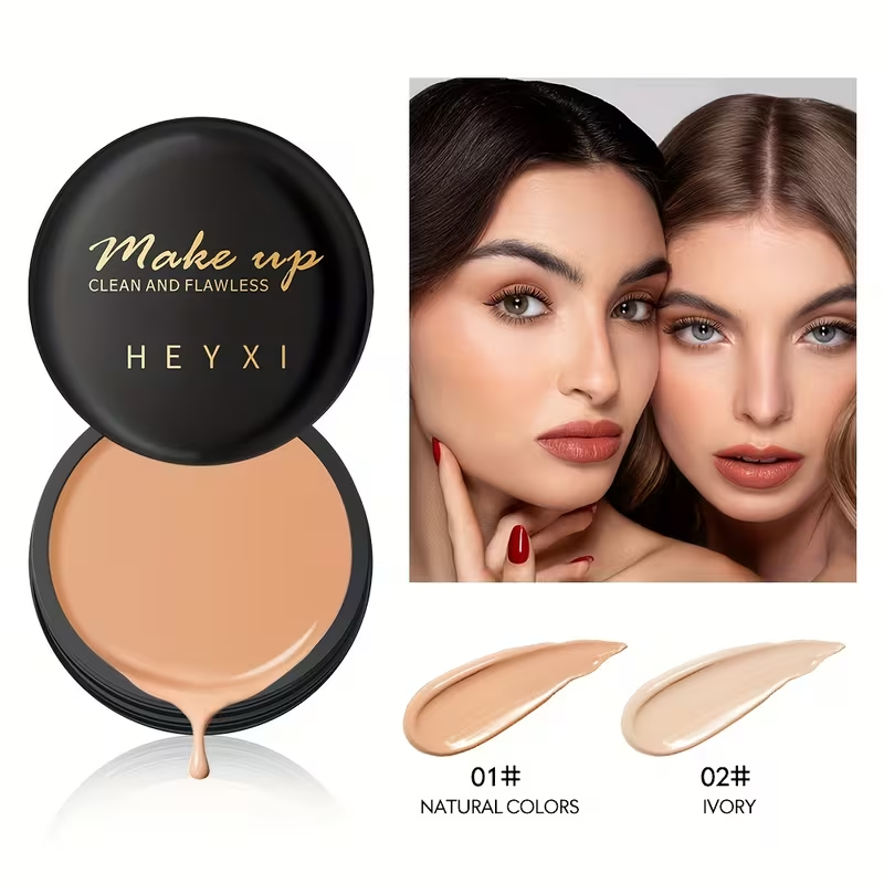 Concealer Cream/Waterproof And Sweat-Proof/Tattoo Cover-Up Cream/Long-Lasting Foundation/15G Natural Makeup Effect/Suitable for All Skin Types/High Coverage Cream
