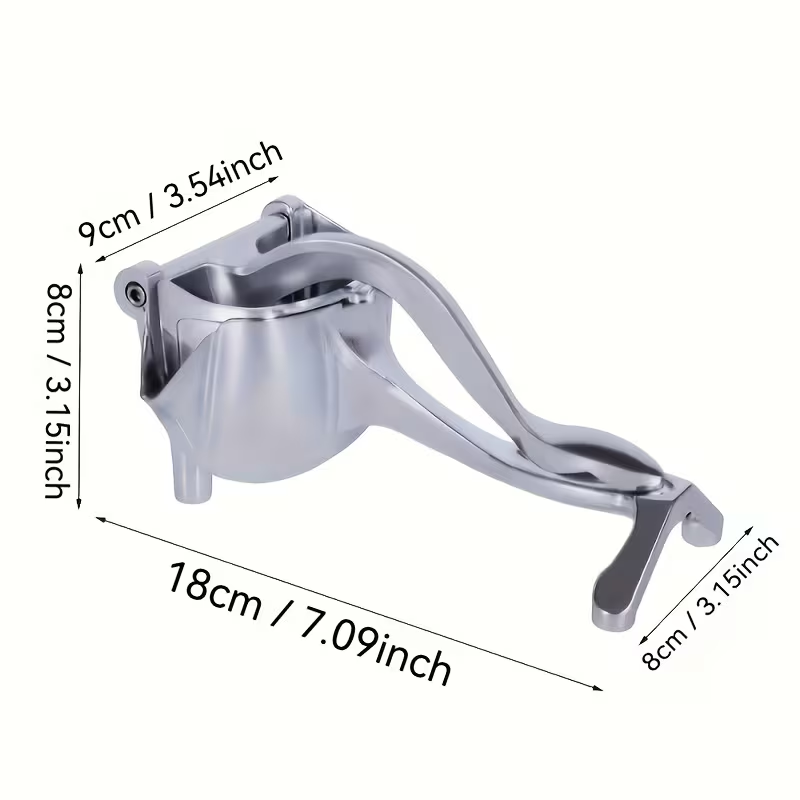 Manual Juicer with a Non-Slip Base, Lemon Juicer, Versatile Manual Juicer, Aluminum Alloy Fruit Juicer, Juicing Clamp