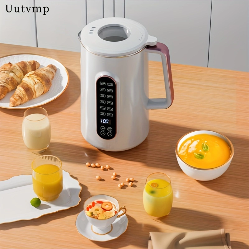 Soy milk maker, no-soak soybean automatic cleaning soy milk maker, household low-noise blender