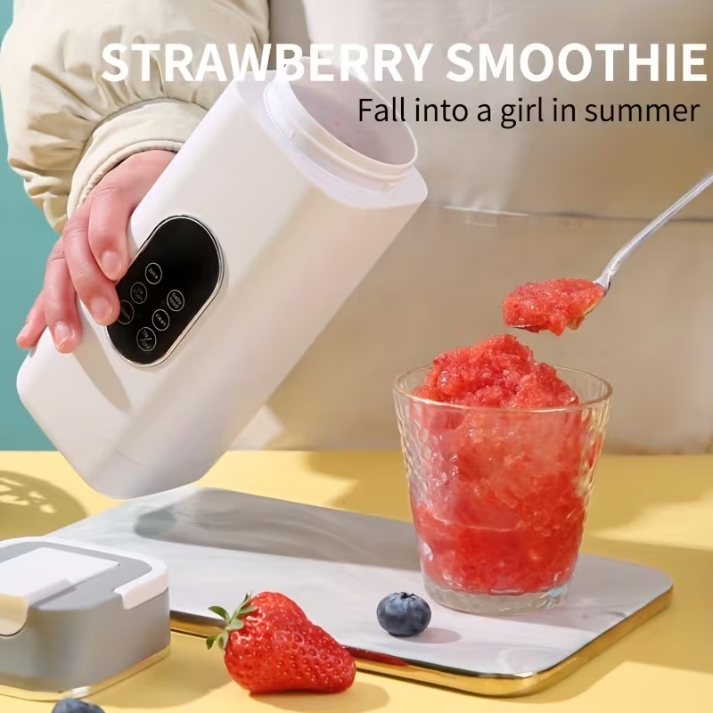 Powerful Blender: Crush Ice, Make Smoothies & Baby Food | Adjustable Speeds & Keep Cool-Your Ultimate Kitchen Multi-Tasker!