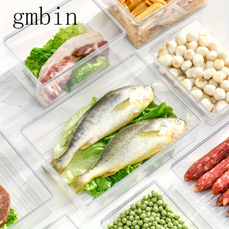 6pcs Plastic food storage containers