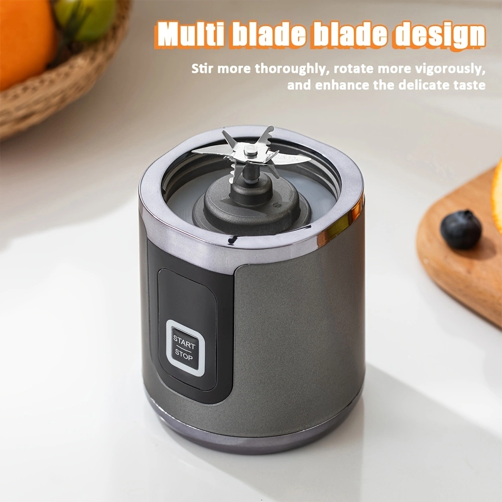 Multifunctional baby food processor, fruit and vegetable juicer, household ice crusher, USB rechargeable portable juicer