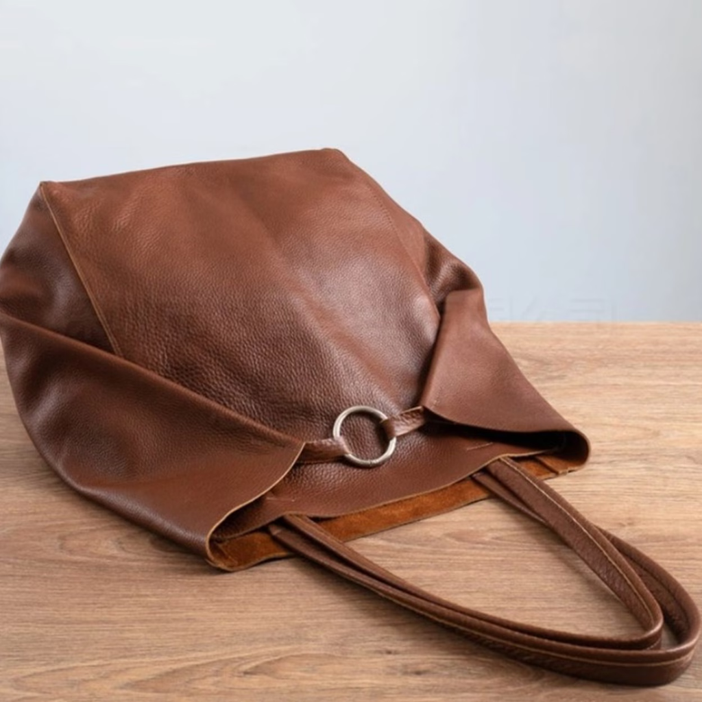 Retro 2 Set Bag Shoulder Bags High Capacity Tote Bags Metal Button Handbags Solid Color Beach Bag for Ladies