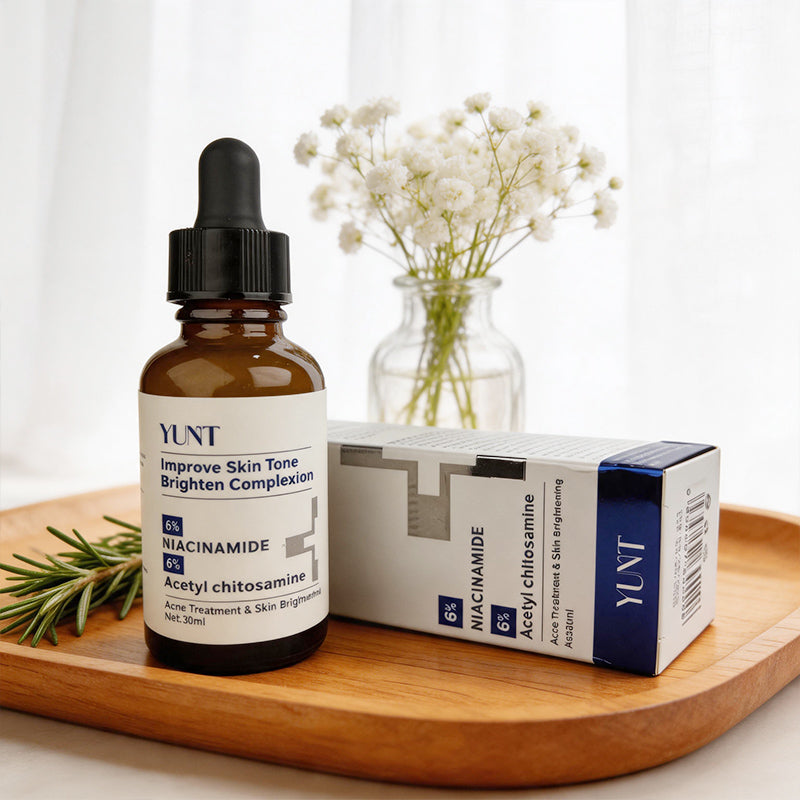 YUNT Nicotinamide Brightening Essence Instant Lifting And Firming. Hyaluronic Acid Nicotinamide Essence, Skincare, Antioxidant for Puffiness, Dark Circles, And Wrinkles, Visibly Dark Circles, Wrinkles, And Signs of Aging, Deep Hydration in 5 Seconds