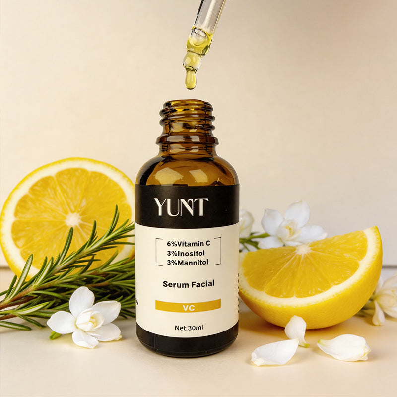 YUNT Vitamin C Facial Serum - Enriched with Retinol & Hyaluronic Acid for Deeply Hydrate & Lock in Moisture - High-end Skin Care, Suitable for All Skin Types