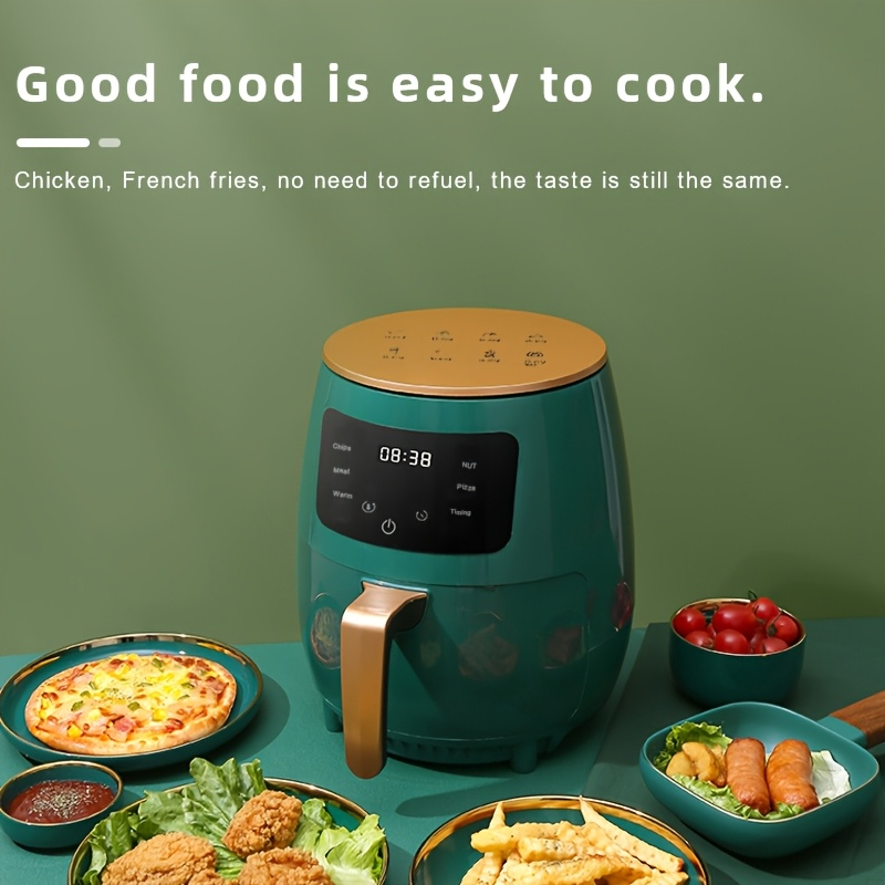 6Liters Air Fryer Large Capacity Touch Chips Machine Fried Chicken Deep Frying Pan Household