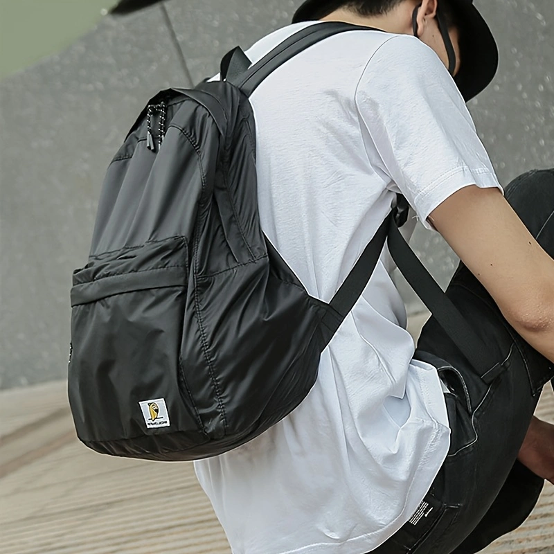 Foldable backpack for camping and hiking, lightweight foldable casual bag, travel backpack, easy-to-pack backpack, commuter/school backpack