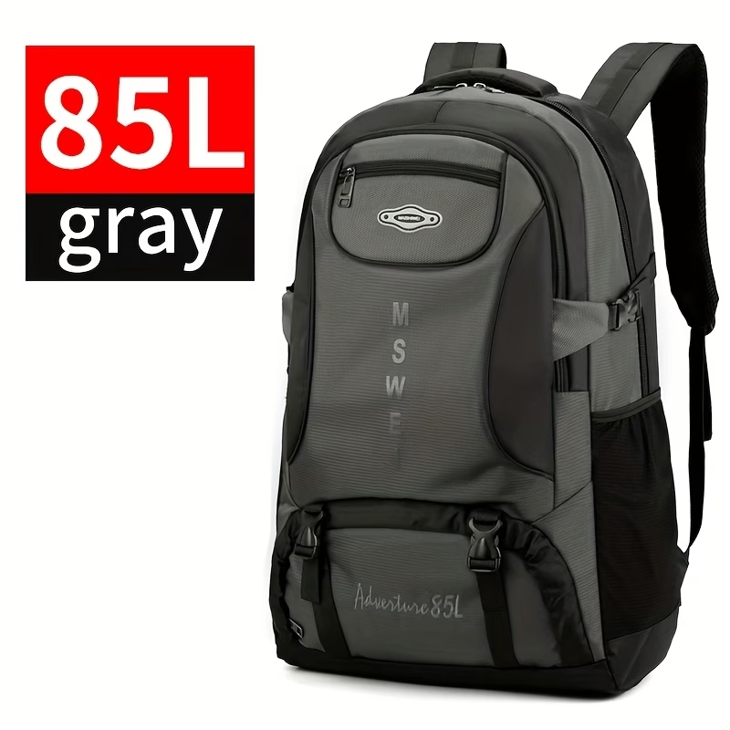 Two Models Available: 17.17gal and 22.45gal Men's Travel Backpacks, Large-capacity Carry-on Luggage Bags Compliant with Airline Regulations, Durable and Wear-resistant Oxford Fabric Backpacks