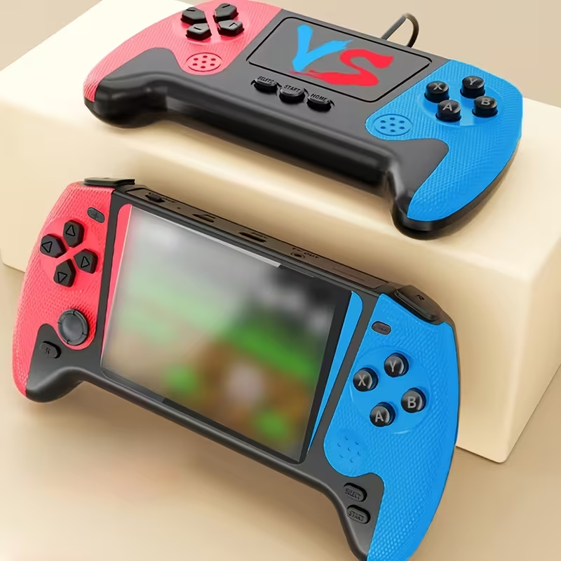 Vintage 3.5-inch Large Screen Handheld Vintage Classic Mini Game Console (Single/Double)