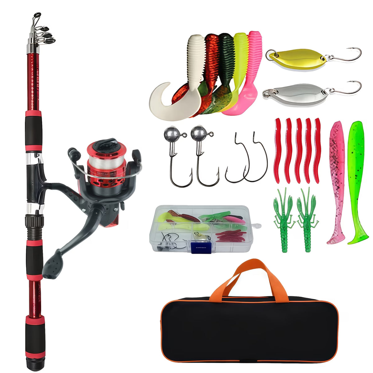 Sea rod, rock rod, lure, fishing rod