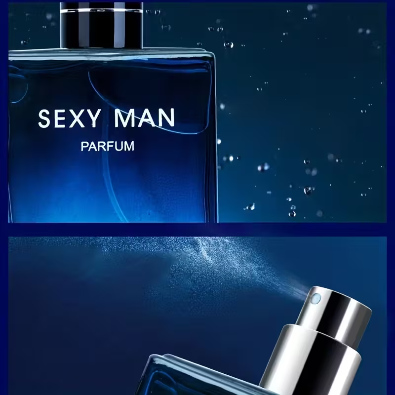1.78 Oz Long-lasting Cologne Perfume For Men, Temptation Manly Woody Aroma Portable Eau De Parfum Spray