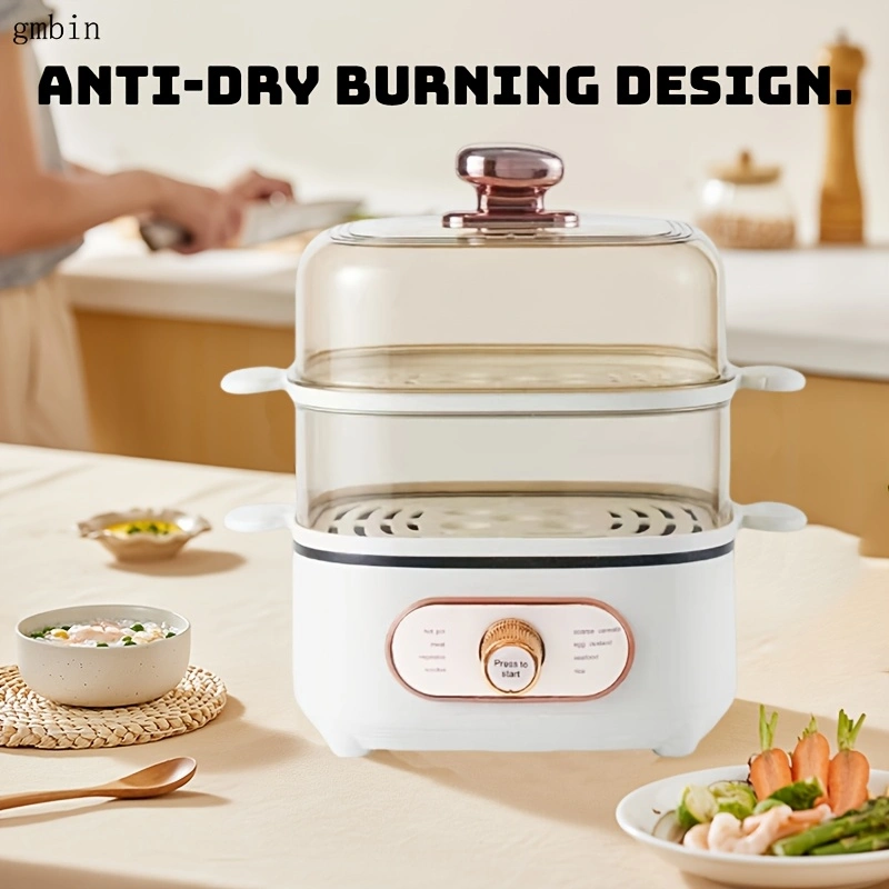 Double-layer steam pot, electric steamer, fully automatic large electric cooker