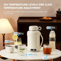 New large-capacity electric kettle, insulated water bottle, portable travel mug