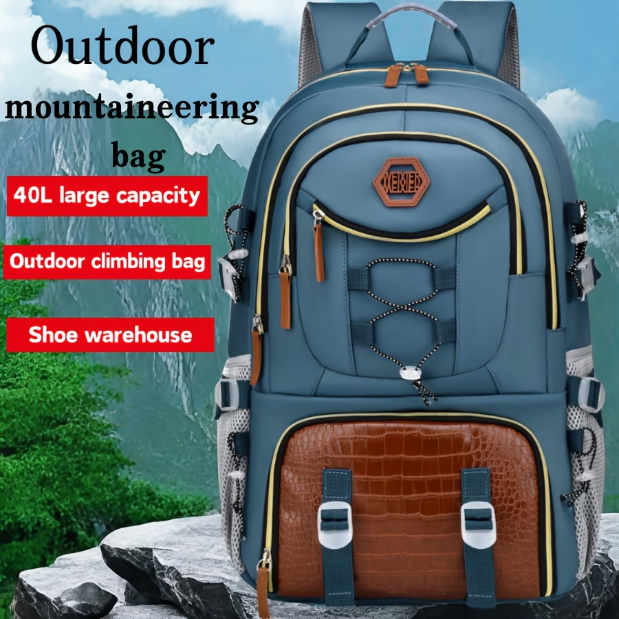 New Multifunctional Men's Fashion Backpack for Short Trips, Business Travel Bag with Multiple Pockets and Large Capacity, Laptop-Friendly, Stylish Casual Shoulder Bag, Commuter Bag, Overnight Stay Bag, Perfect for Students, Work, School