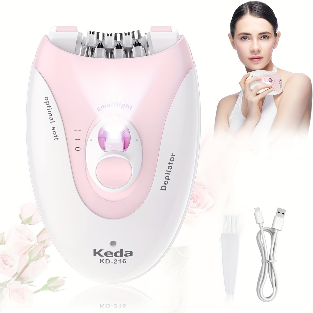 USB Charging Hair Removal Device with Light, Women'S Intelligent Electric Hair Removal Device, Portable Hair Removal Device