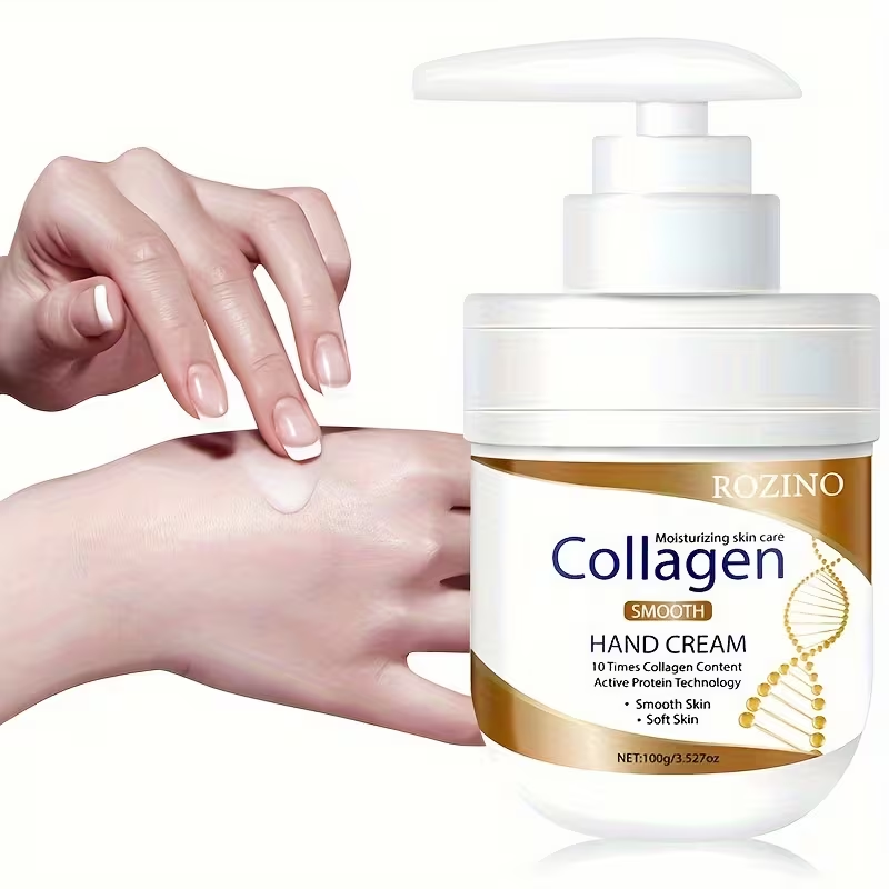 100g Collagen Hand Cream and Urea Cream. Rich in Natural Collagen.hand Lotion for Dry Light Beige. Lotion for Extremely Dry Light Beige. Deeply Moisturize and Nourish the Light Beige.hand Lotion Travel Size. Hand Cream for Women.Replenish Moisture
