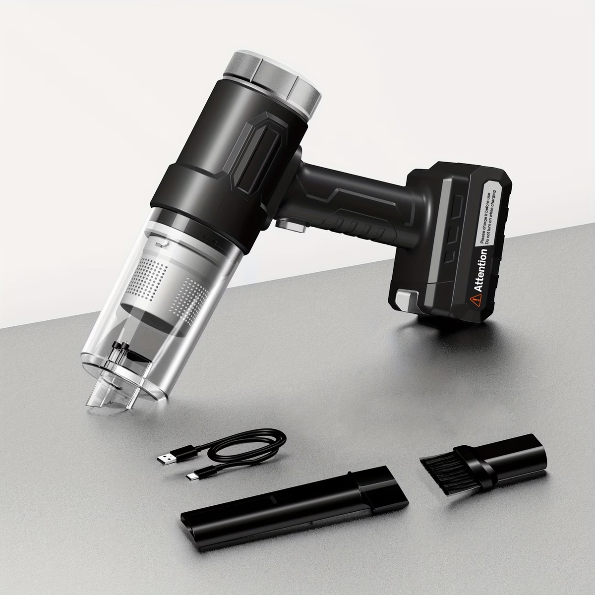Car Vacuum Cleaner Suction Strong, Convenient Wireless Dust Collector, Car And Household Cleaning Supplies, Cool Automotive Supplies, Gap Vacuum, Suitable For Cars, RV, Kitchen, Floor, Home And Other Cleaning Equipment