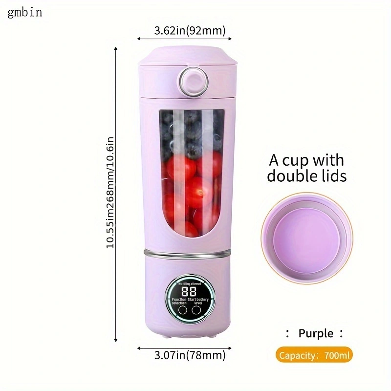 Multifunctional Portable USB Rechargeable Blender and Juicer