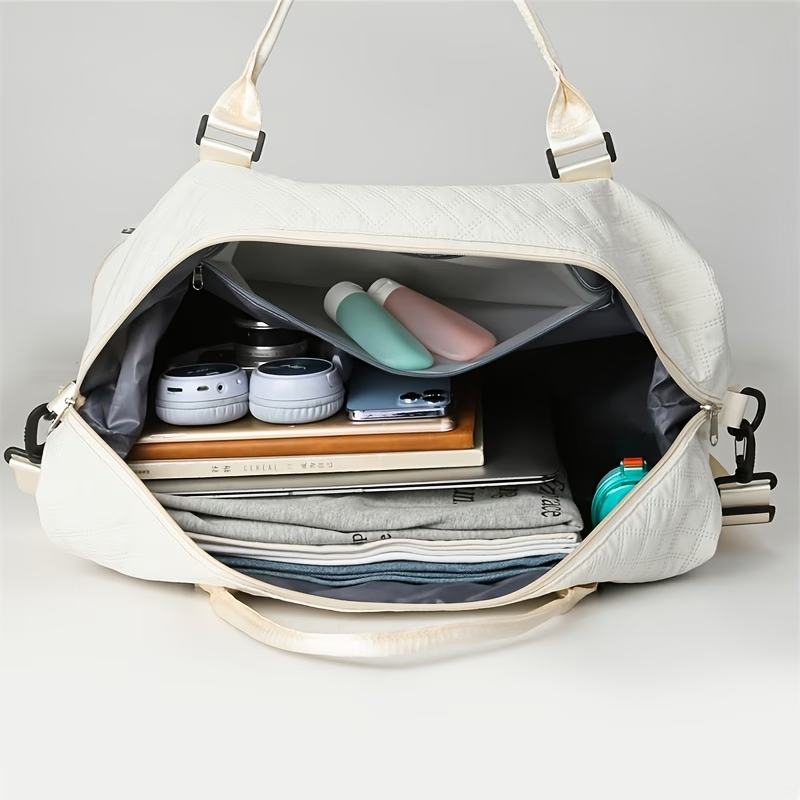 New Travel Bag with Large Capacity, Lightweight Gym Bag, Hospital Stay And Maternity Bag, Storage Bag with Multiple Pockets, Tote Bag with a Separate Shoe Compartment, Short Trip Luggage Bag