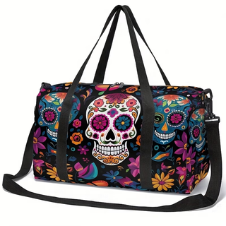 Skull Flower - Black