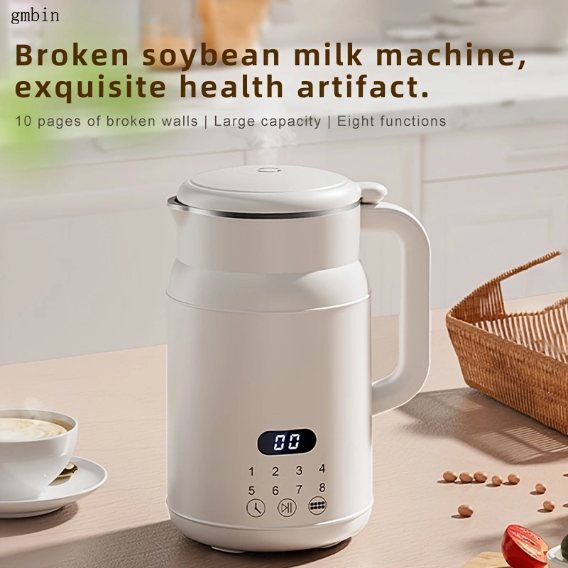 Nut Milk Maker Machine, Multi-Functional Automatic Blender with One-Touch Operation, Perfect for Homemade Almond, Oat, Plant-Based, Soy, And Coconut Milk, High Capacity Countertop Blender