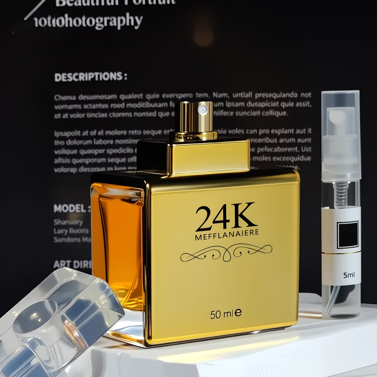 Men's Cologne Perfume Suitable for Everyday & Dating Use - Luxury Long-Lasting Perfume Spray with Cologne Concentration (1.7oz + 5ml), Wood Scent Fragrance, -Based Formula for Romantic Gifts & Sensual Appeal, Formaldehyde-Free