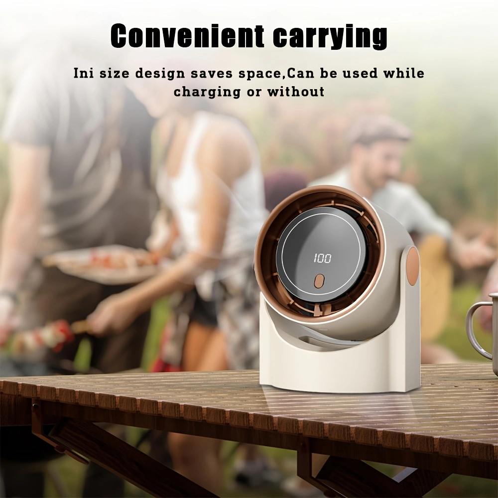 USB charging desktop fan