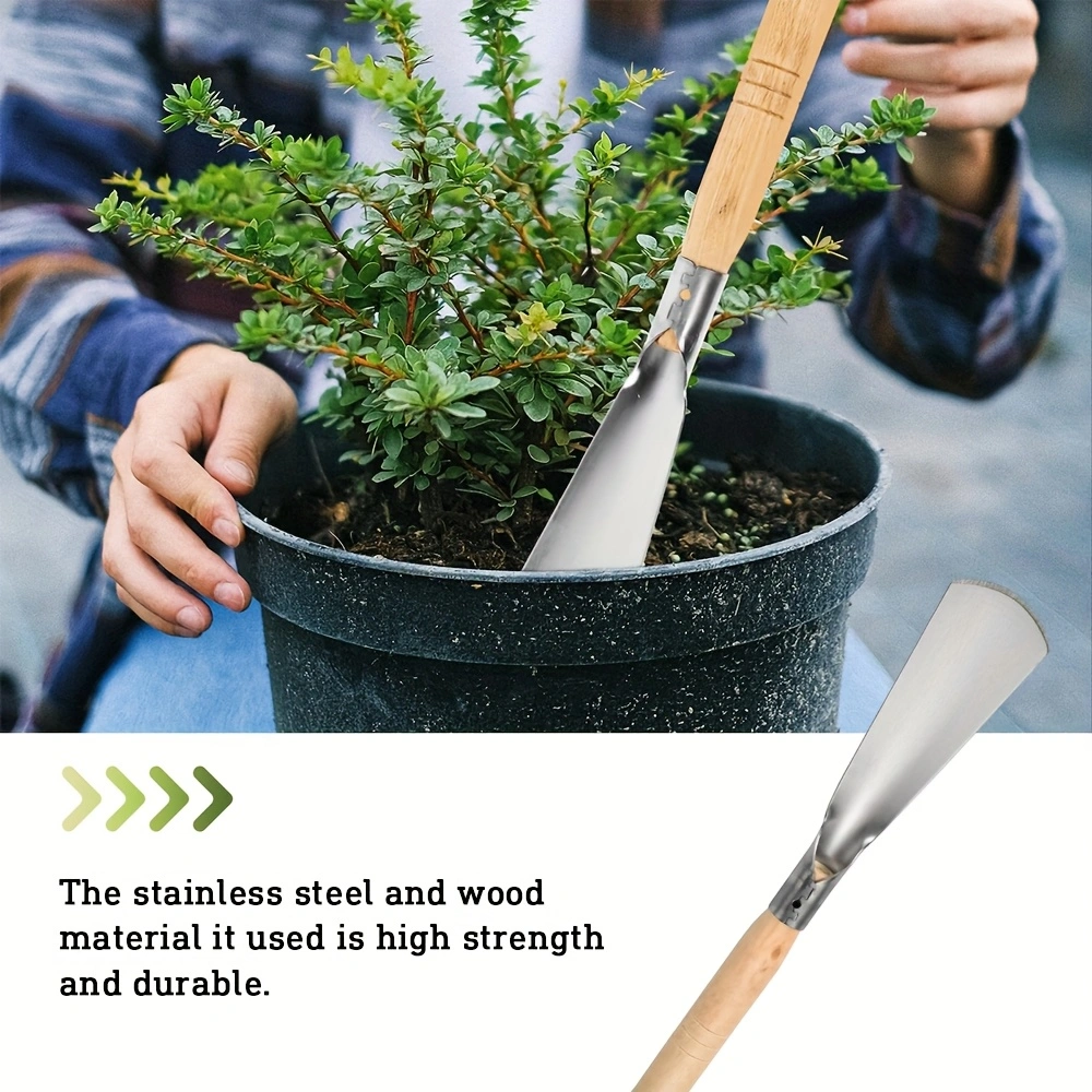Stainless steel flat shovel, gardening tools