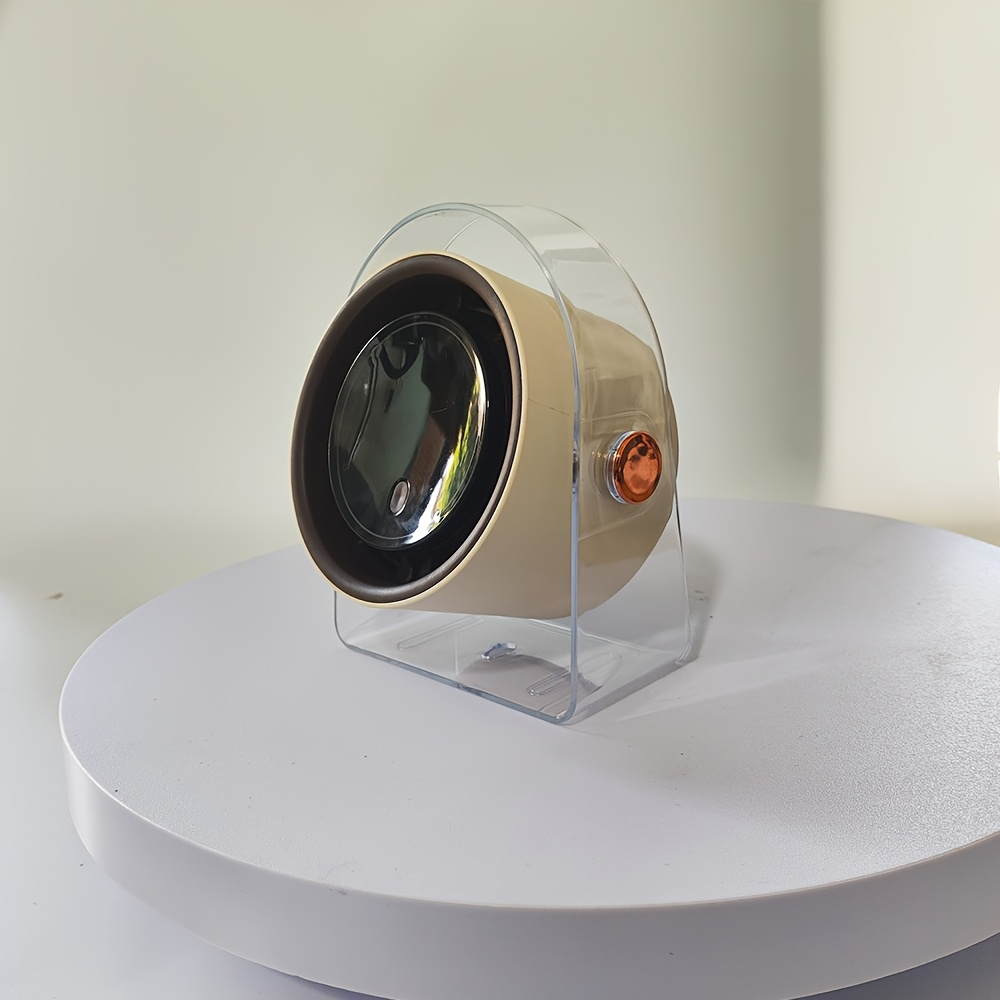 New circulating fan, turbine-style airflow, bladeless wall-mounted kitchen fan, button operation, three-speed intelligent timer, upgraded long battery life.