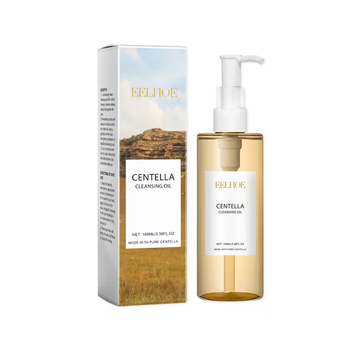 100ml Centella Asiatica Lightweight Makeup Remover Oil/Vitamin E and Centella Asiatica Extract/Refreshing and Gentle for Face and Lips/Eye and Lip Makeup Remover