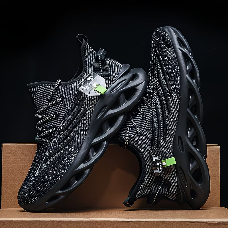 Men'S Lightweight And Stylish Plus-Size Casual Sports Shoes with Elastic Soles